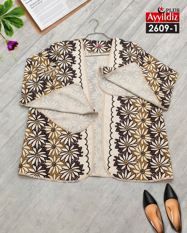 کت مجلسی مدل شنلی زنانه سایز بزرگ کد 2609/1