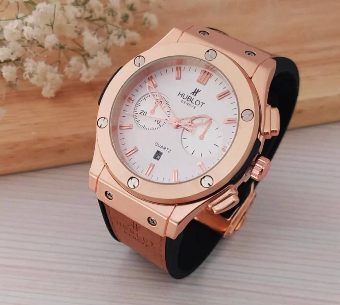 ساعت هابلوت مردانه تک موتوره طرح اتومات HUBLOT  کد 369118