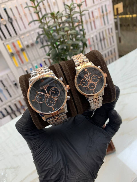 ست ساعت زنانه و مردانه مارک سیتیزن VIP کد 369450