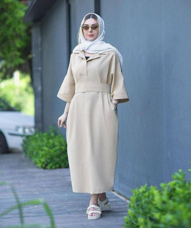 کفتان (مانتو) اسپرت زنانه مدل مژگان