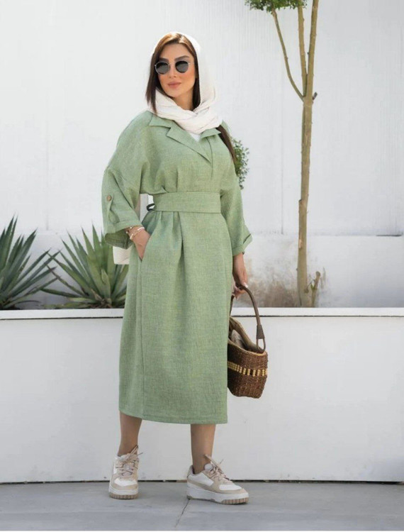 کفتان (مانتو) اسپرت زنانه مدل مژگان