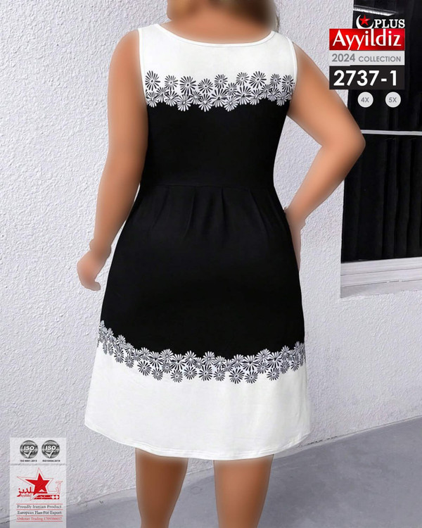 تونیک سارافونی زنانه سایز بزرگ کد 2737