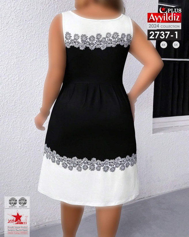 تونیک سارافونی زنانه سایز بزرگ کد 2737