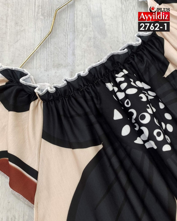 پیراهن راحتی زنانه سایز بزرگ کد 2762