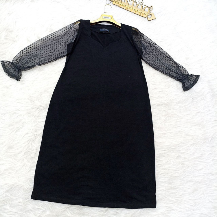 پیراهن مجلسی زنانه سایز بزرگ کد 11771