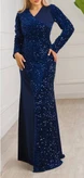 لباس مجلسی و شب ماکسی مدل ریچل 1/7