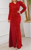 لباس مجلسی و شب ماکسی مدل ریچل 1/7