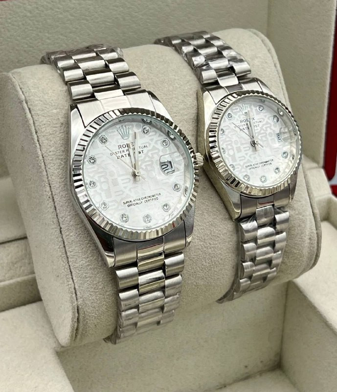 ست ساعت مچی زنانه و مردانه برند رولکس کد 9261