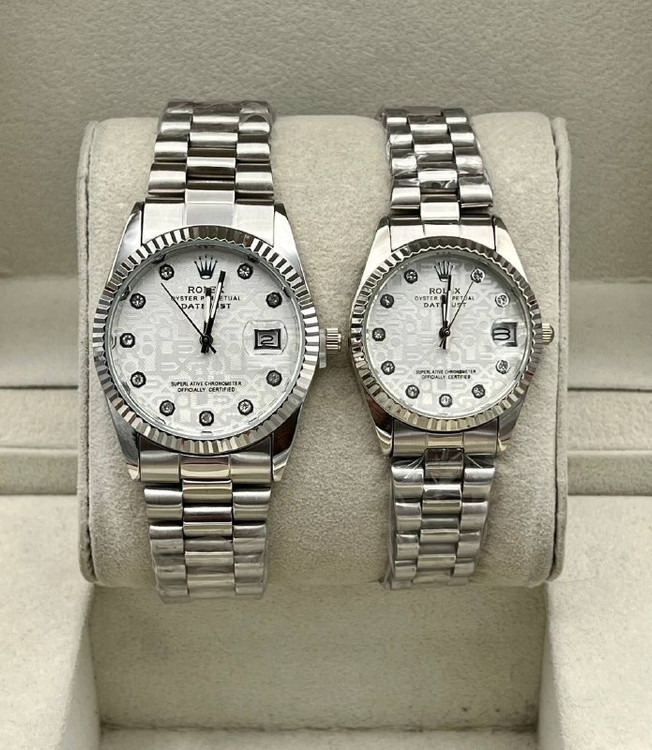 ست ساعت مچی زنانه و مردانه برند رولکس کد 9261