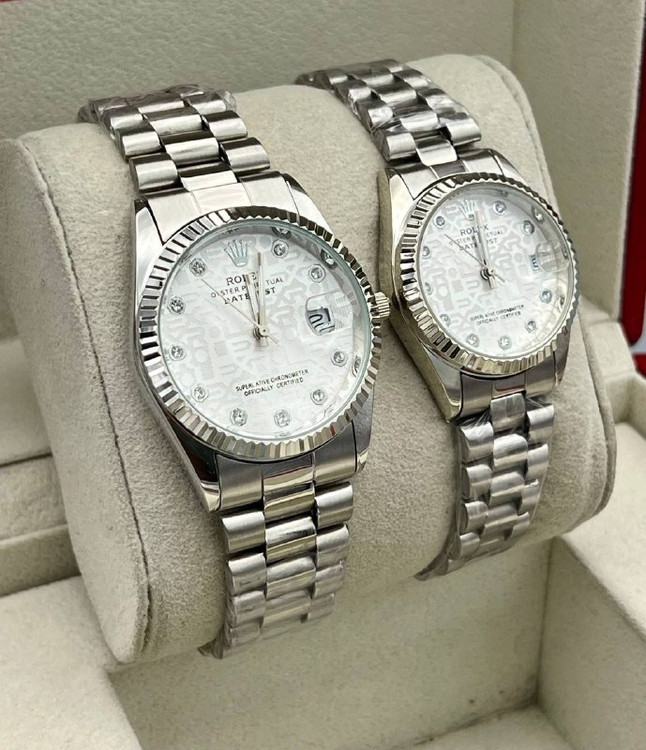 ست ساعت مچی زنانه و مردانه برند رولکس کد 9261