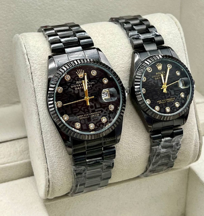 ست ساعت مچی زنانه و مردانه برند رولکس کد 6852