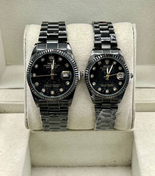 ست ساعت مچی زنانه و مردانه برند رولکس کد 6852