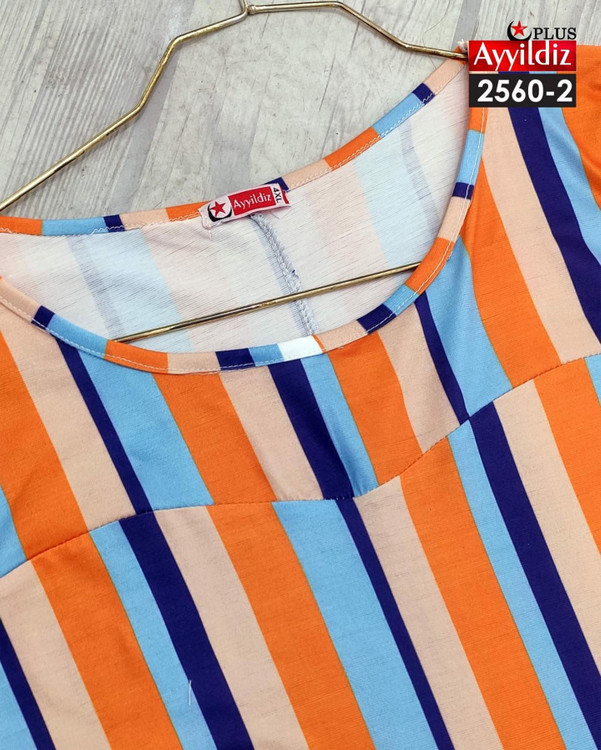 پیراهن مجلسی ساحلی زنانه سایز بزرگ کد 2560