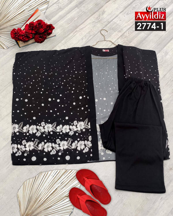 ست مانتو شلوار مجلسی سایز بزرگ کد 2774