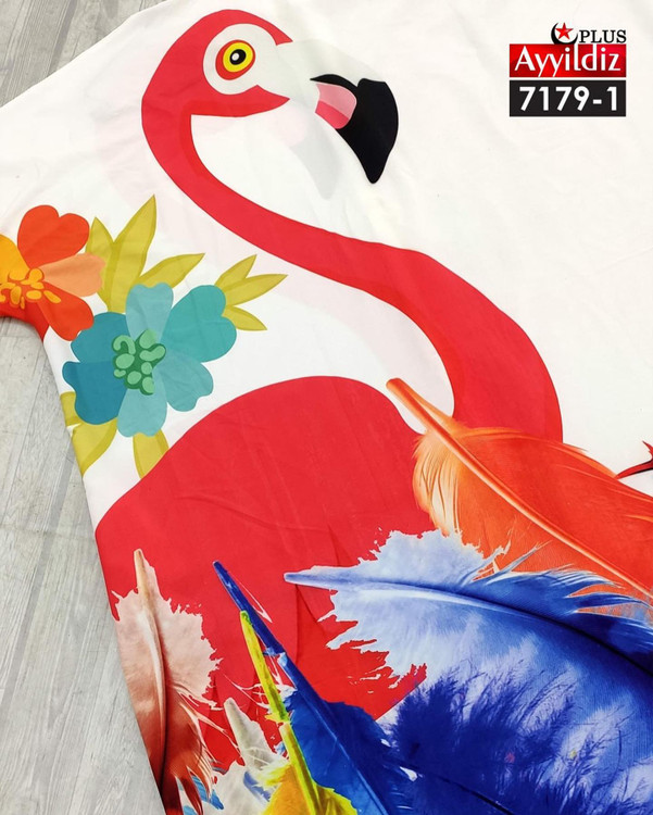 مانتو پیراهن زنانه سایز بزرگ کد 7179