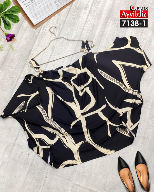 شومیز مجلسی بندی سایز بزرگ کد 7138/1