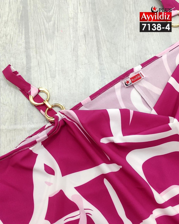 شومیز مجلسی بندی سایز بزرگ کد 7138/1