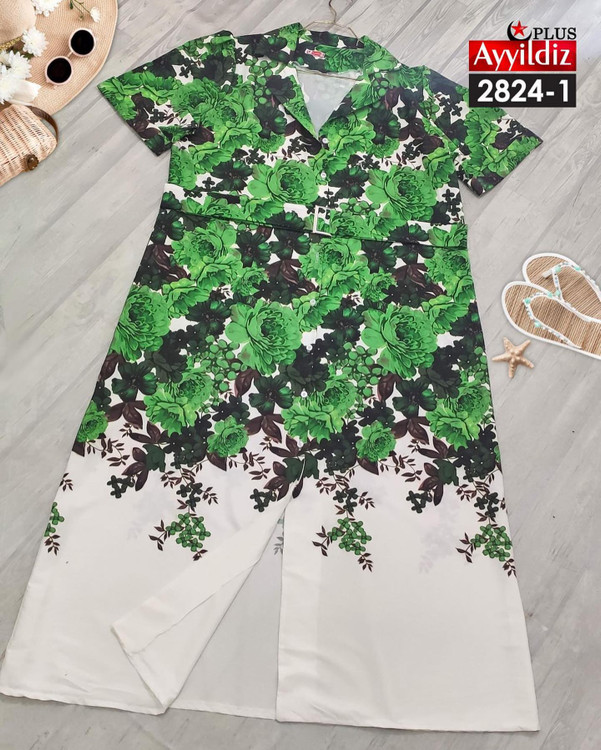 پیراهن مجلسی زنانه سایز بزرگ کد 2824