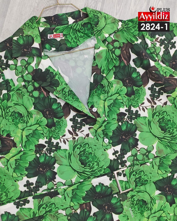 پیراهن مجلسی زنانه سایز بزرگ کد 2824