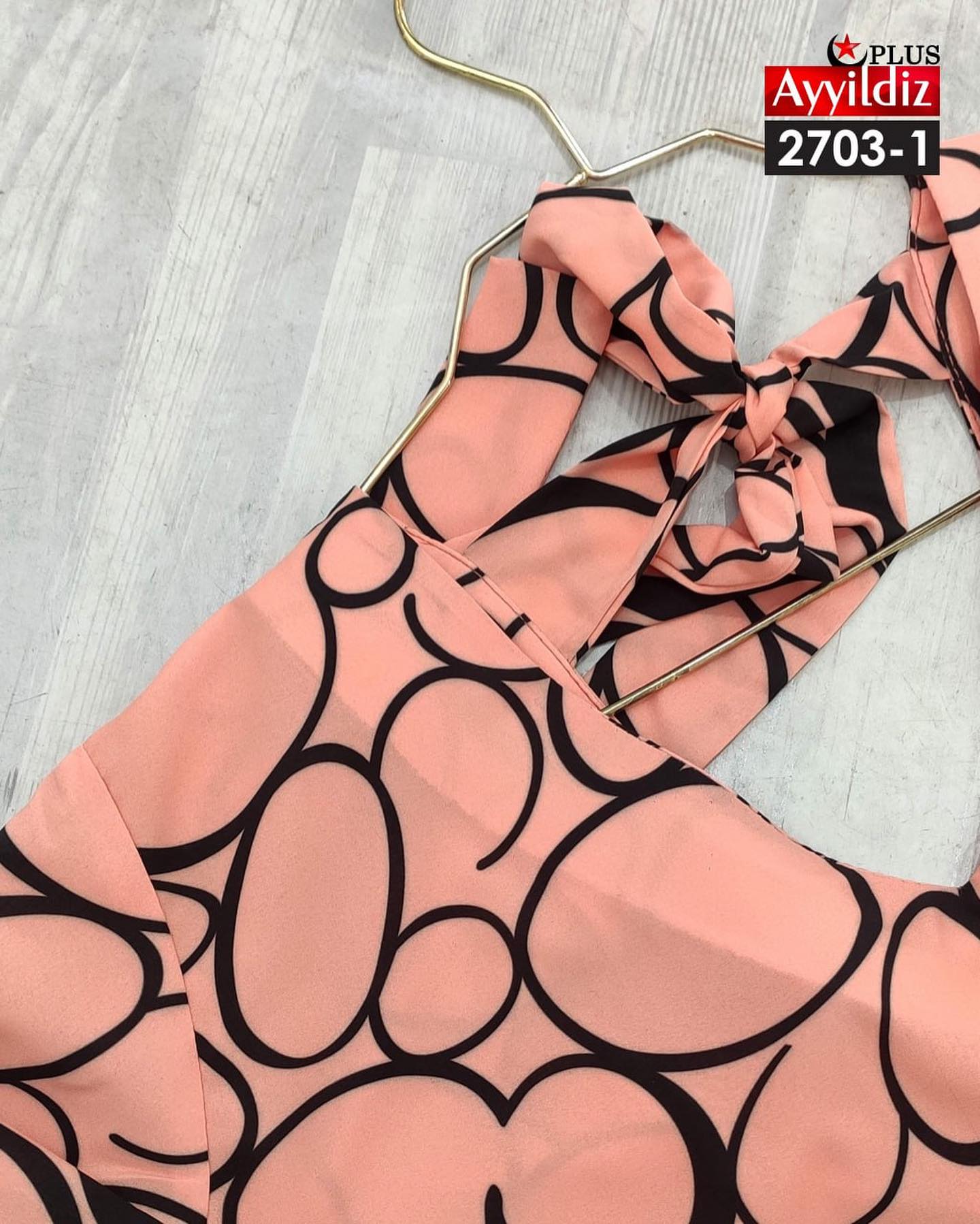 تونیک مجلسی زنانه سایز بزرگ کد 2703