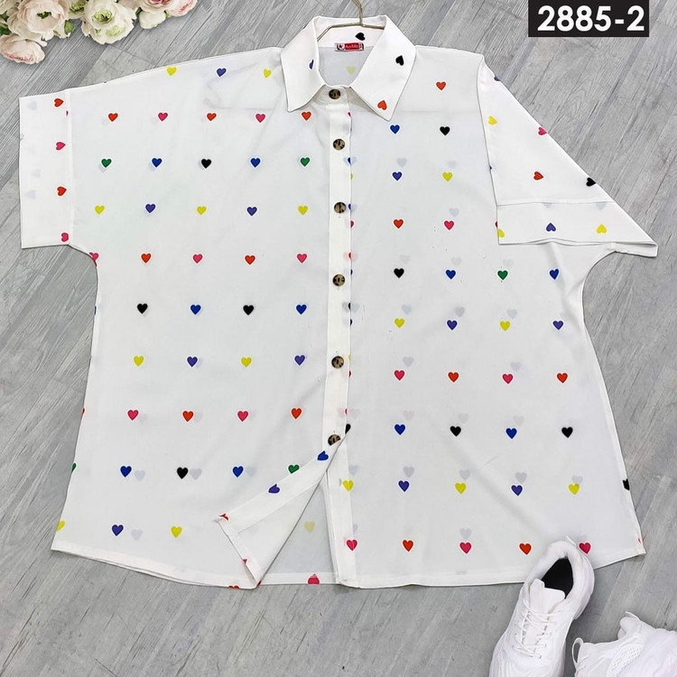 شومیز مجلسی زنانه سایز بزرگ کد 2885