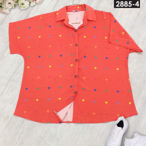 شومیز مجلسی زنانه سایز بزرگ کد 2885