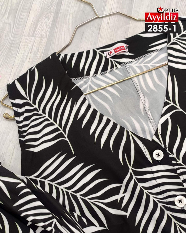 ست جلیقه شلوار خنک زنانه سایز بزرگ کد 2855