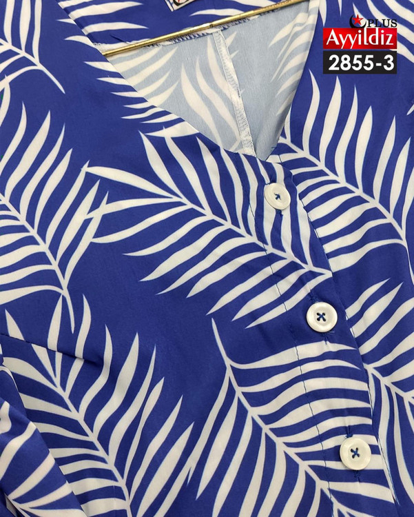 ست جلیقه شلوار خنک زنانه سایز بزرگ کد 2855