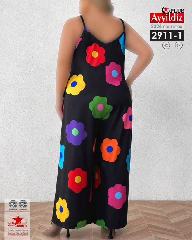سرهمی مجلسی زنانه سایز بزرگ کد 2911