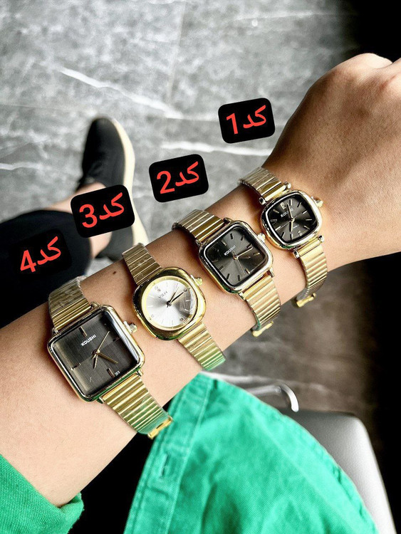 ساعت زنانه برند کوشی بند استیل کد 5191