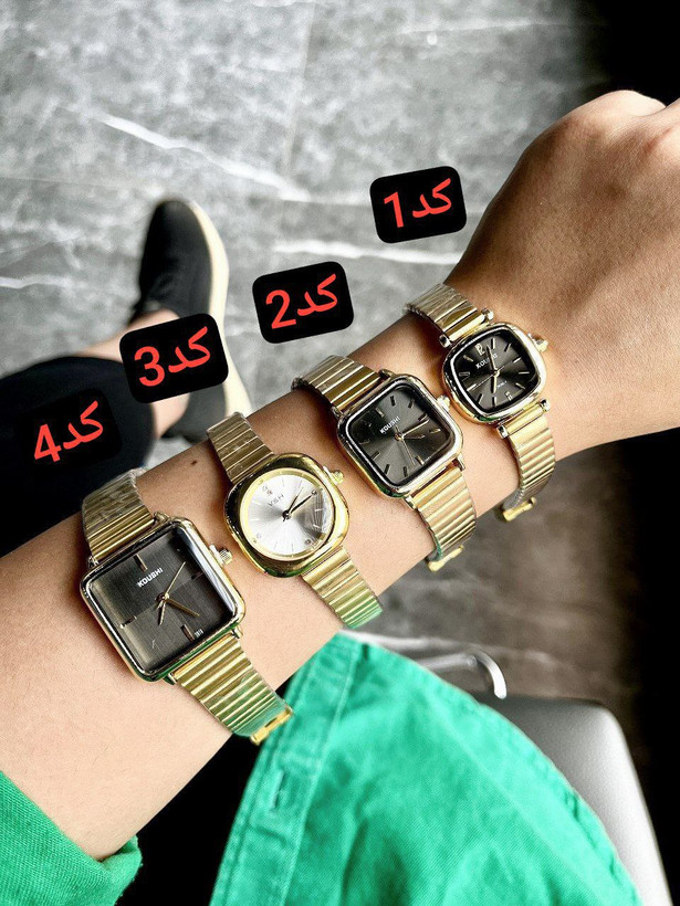 ساعت زنانه برند کوشی بند استیل کد 5191