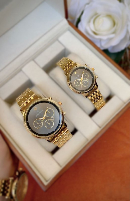 ست ساعت زنانه مردانه برند رومانسون کد 6148