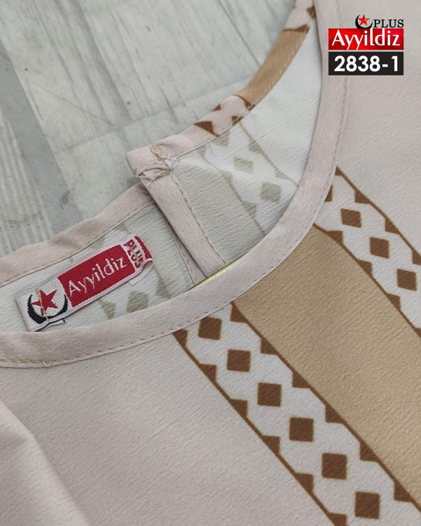 پیراهن /مانتو/پانچ آزاد سایز بزرگ کد 2838