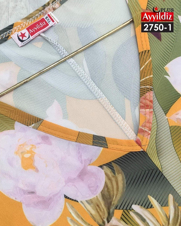 پیراهن مجلسی سایز بزرگ کد 2750