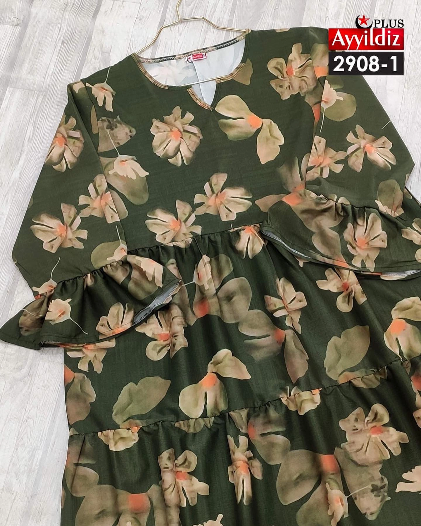 پیراهن مجلسی سایز بزرگ کد 2908