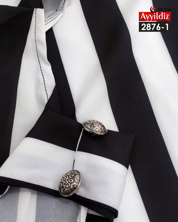 مانتو / آزاد جلو باز سایز بزرگ کد 2836