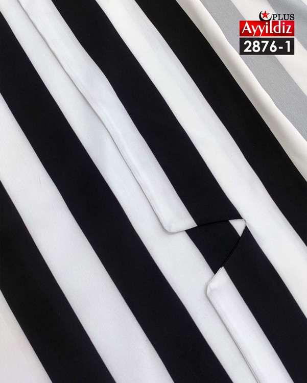 مانتو / آزاد جلو باز سایز بزرگ کد 2836