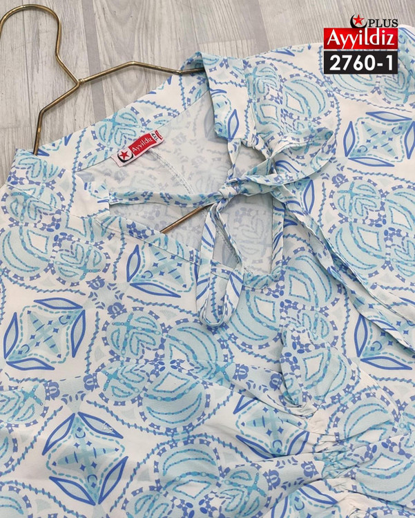 پیراهن مجلسی سایز بزرگ کد 2760