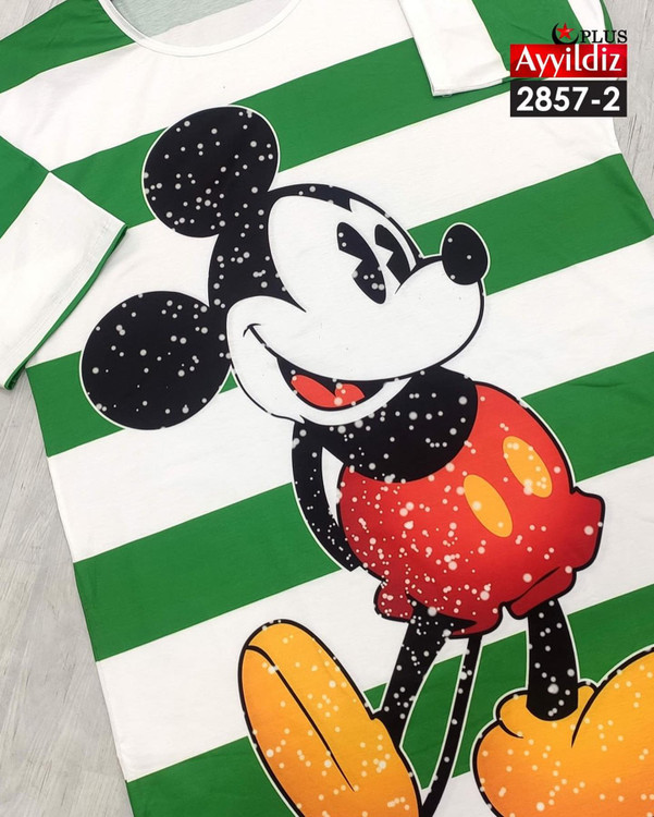 تونیک نخی زنانه سایز بزرگ کد 2857