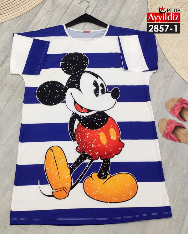 تونیک نخی زنانه سایز بزرگ کد 2857