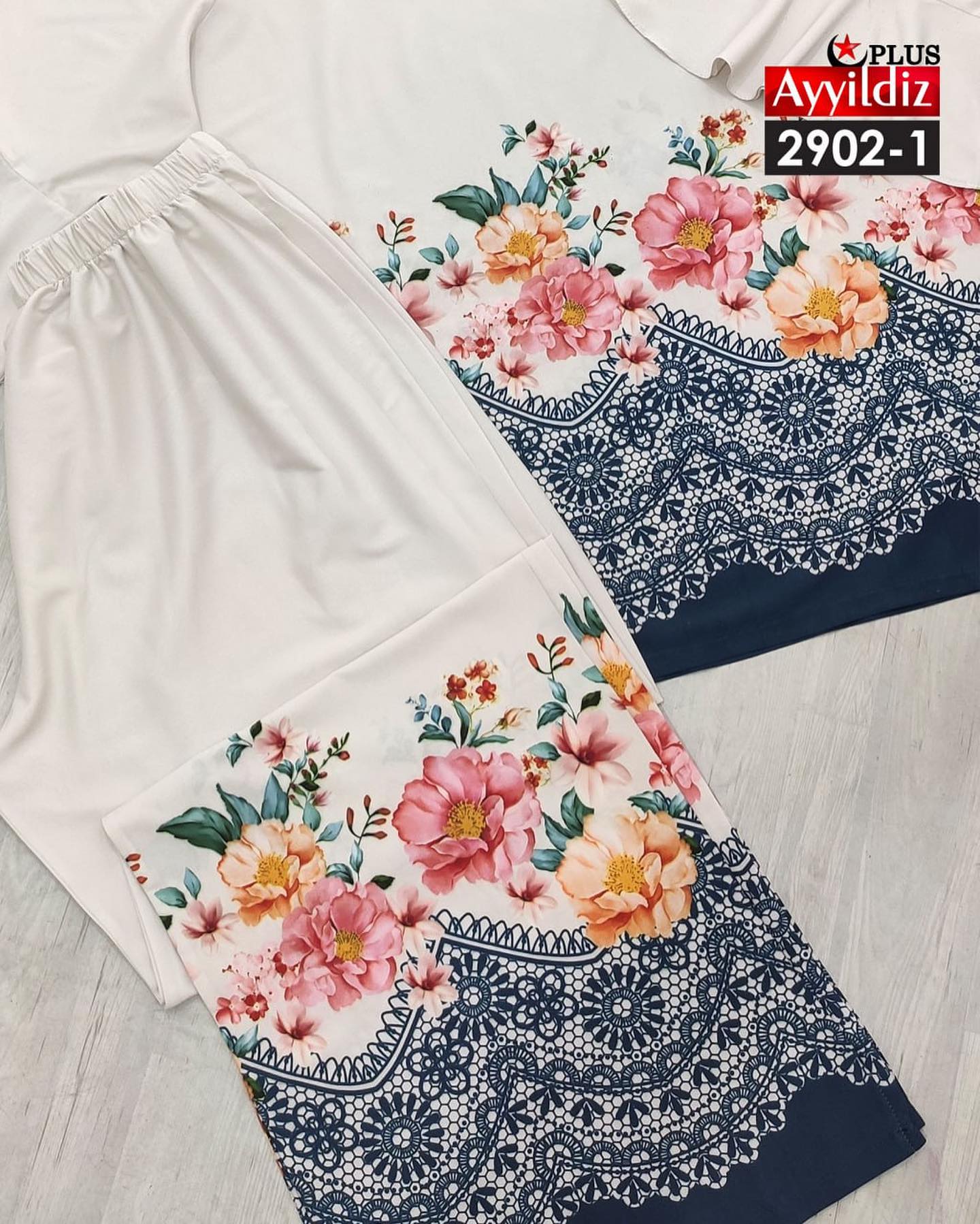 ست بلوز شلوار مجلسی زنانه سایز بزرگ کد 2902