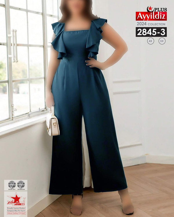 سرهمی مجلسی زنانه سایز بزرگ کد 2845