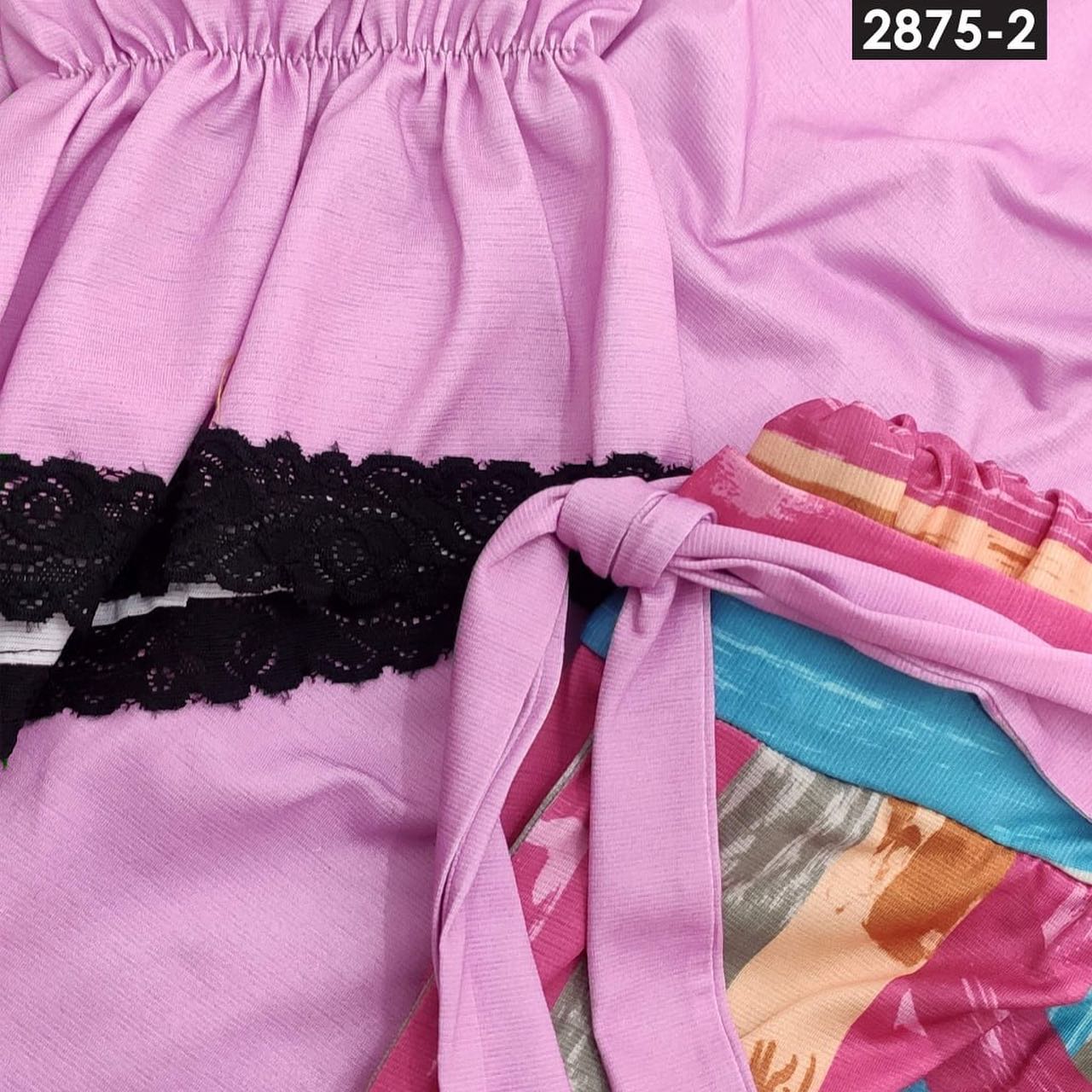 ست بلوز شلوار مجلسی سایز بزرگ کد 2875