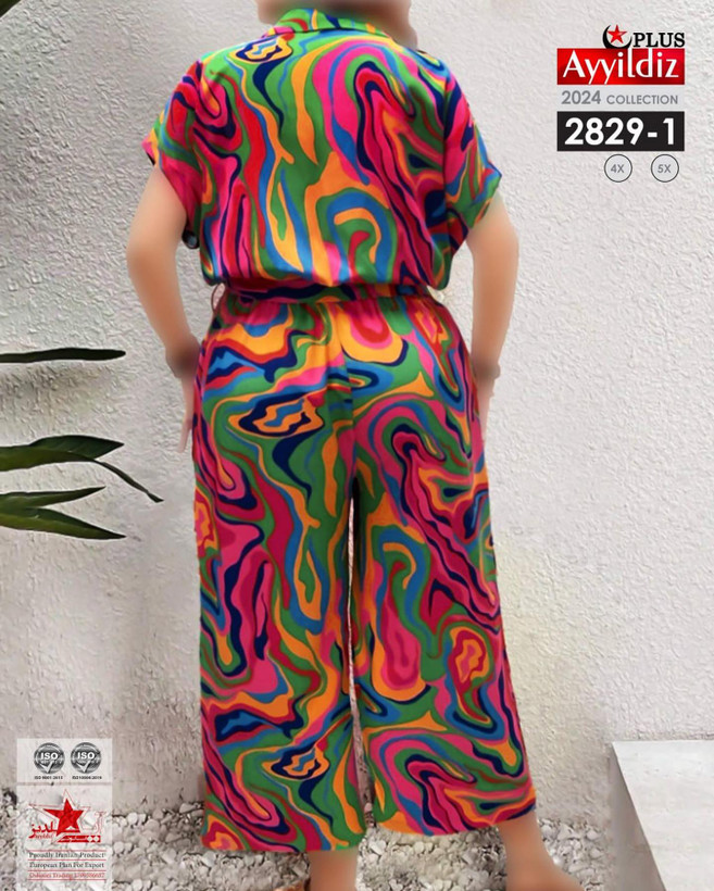 سرهمی مجلسی زنانه سایز بزرگ کد 2829