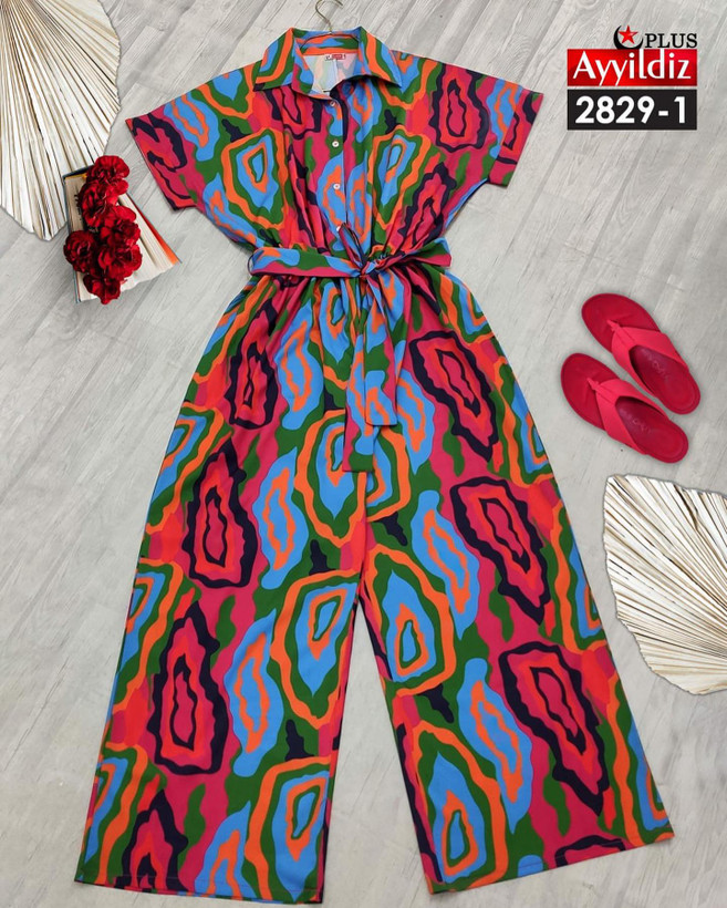 سرهمی مجلسی زنانه سایز بزرگ کد 2829
