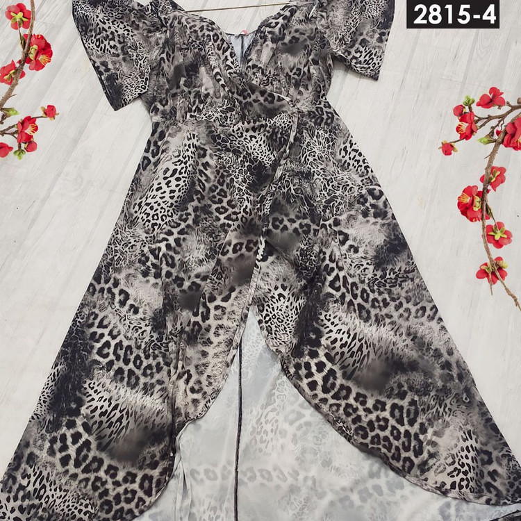 پیراهن مجلسی زنانه سایز بزرگ کد 2815