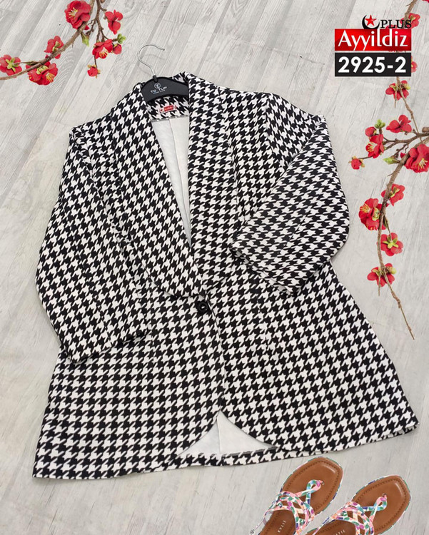 کت مجلسی زنانه سایز بزرگ کد 2925