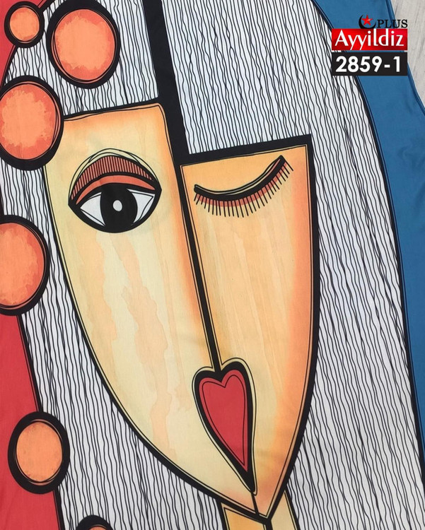 پیراهن بلند حلقه ای راحتی زنانه سایز بزرگ کد 2859