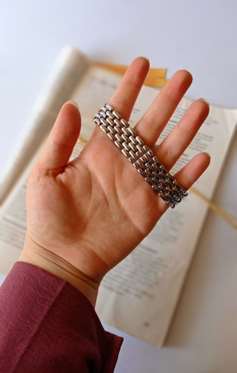 ساعت مچی زنانه بنداستیل نقره ای صفحه گرد مارک CK