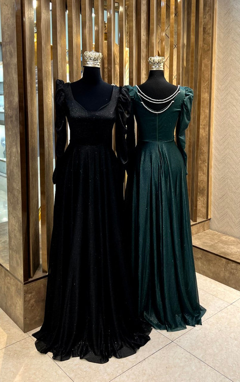 لباس مجلسی و شب ماکسی مدل روژان